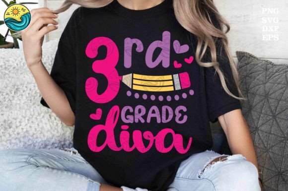 Download 3rd Grade Diva SVG, Back to School SVG - Back to school Collection
