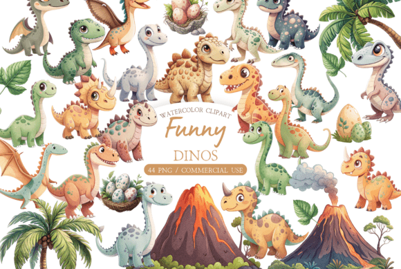 Download Baby Dino PNG Set - Dino Collection